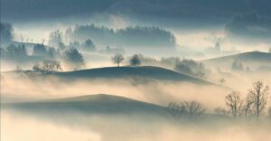 hilly, countryside, highland