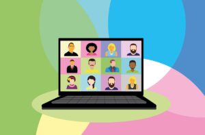 video conference, webinar, skype