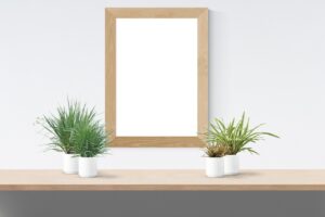 mockup, wall, poster