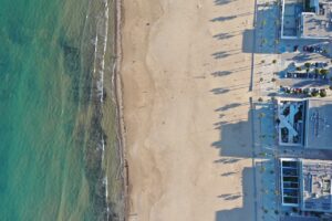 beach, sand, nature