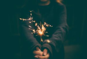 sparkler, firework, celebrate