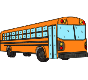 bus, drive, vehicle