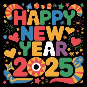 ai generated, 2025, new year