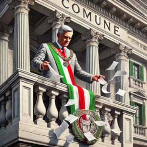Un sindaco strappa una concessione ( generata da IA)