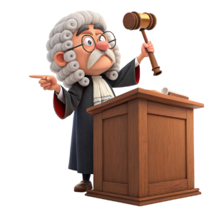 court, law, justice, judge, ai generated, cutout, trial