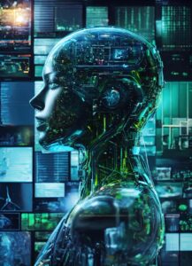 ai generated, robot, brain, technology, computer, future, digital, network, artificial intelligence